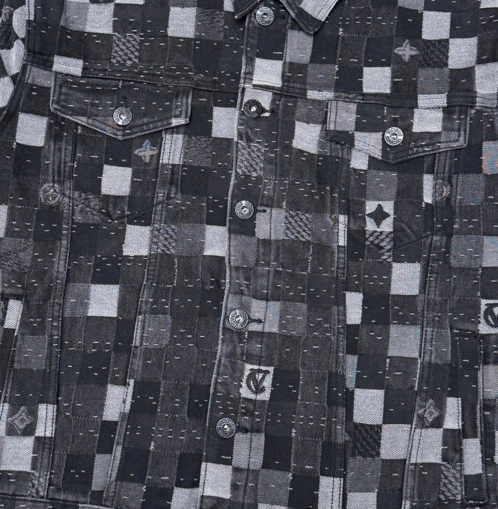 VICIOUS Premium Denim Jacket with Matching Denim