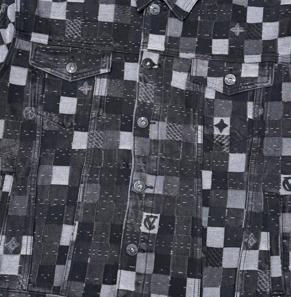 VICIOUS Premium Denim Jacket with Matching Denim