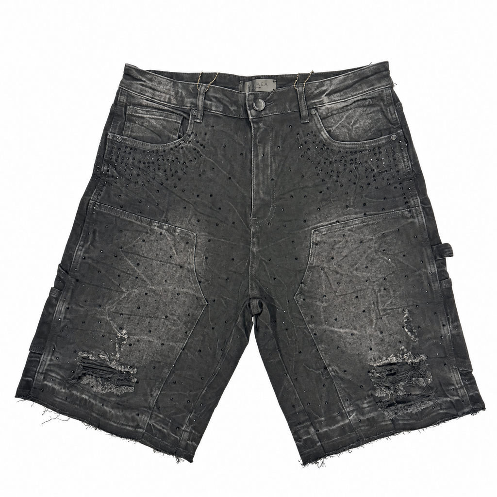 Waimea Denim Shorts Black Wash