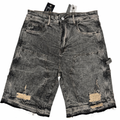 Waimea Denim Shorts Grey Khaki Wash