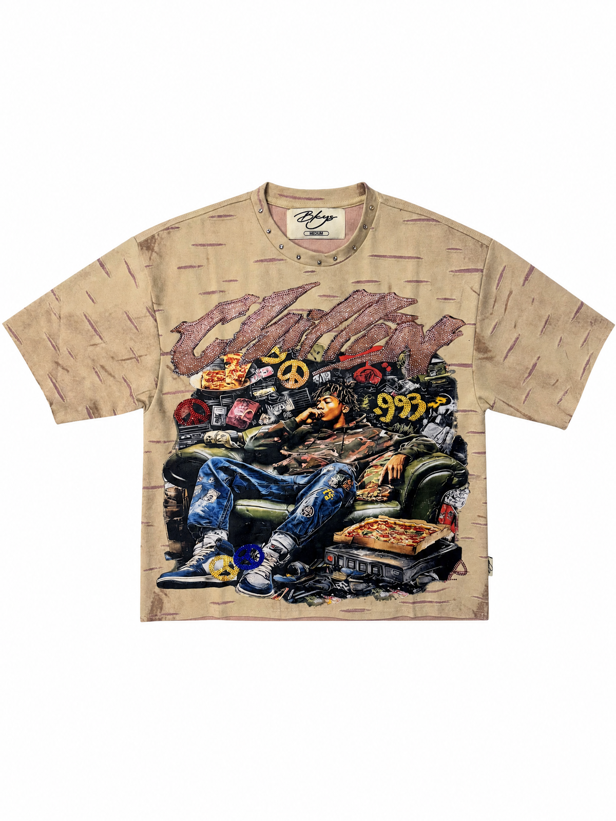 Chillin Cropped Tee