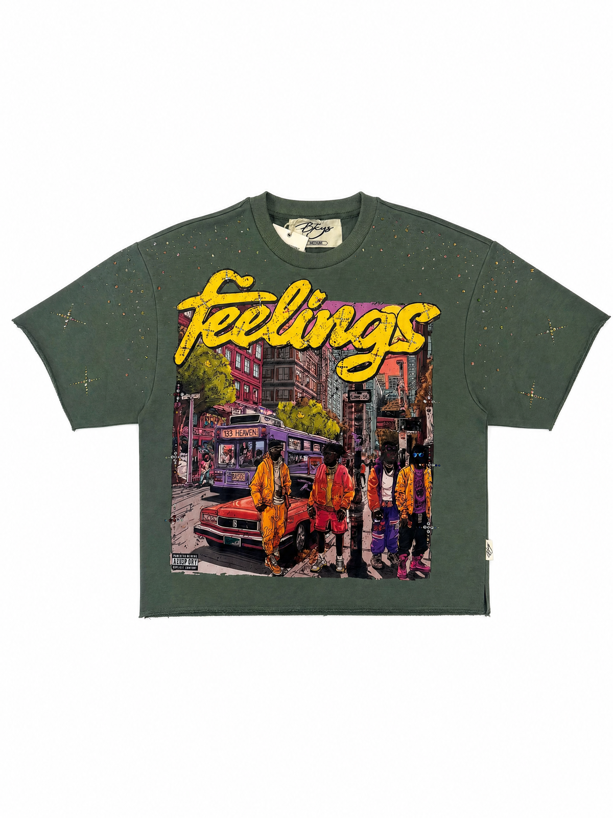 Feelings Cropped Tee