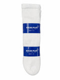 Socks Plus Crew Socks White 4-Pack