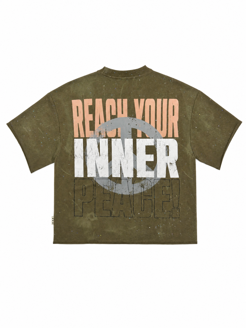 Peace Dream Cropped Tee