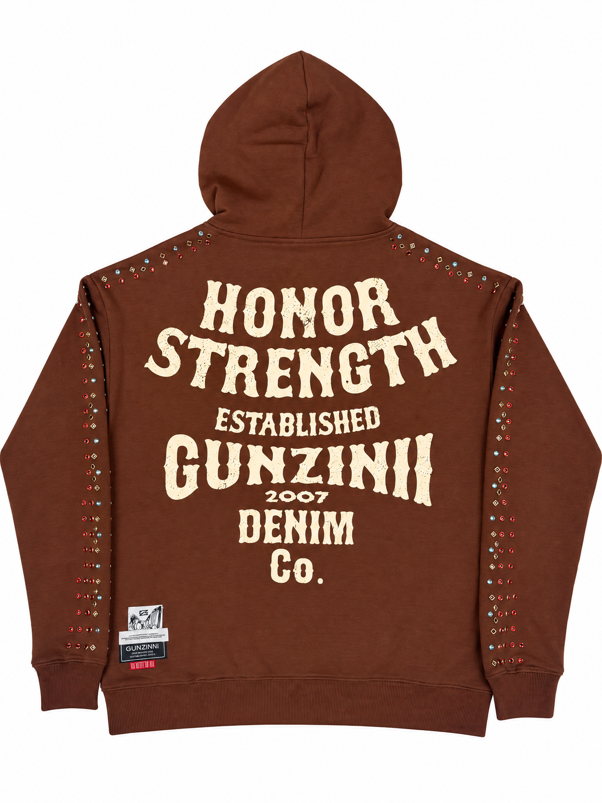 Gunzinii French Terry Hoodie - Brown