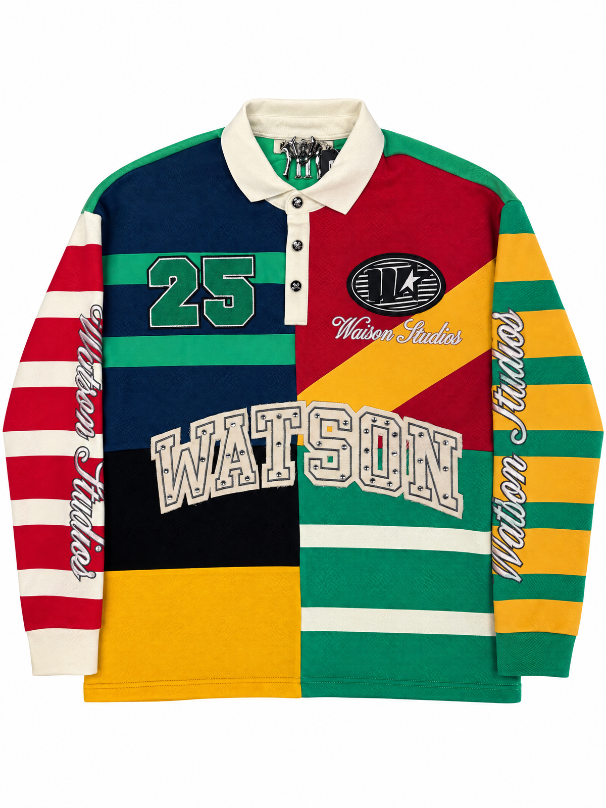 Watson Multi Spliced Rugby Polo